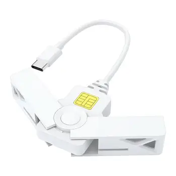 CAC Card Reader Kopēju Piekļuves viedkartes Lasītājs Portatīvo Un Salokāma USB Smart Card Reader For Valdības Finanšu Mājas Lietošanai